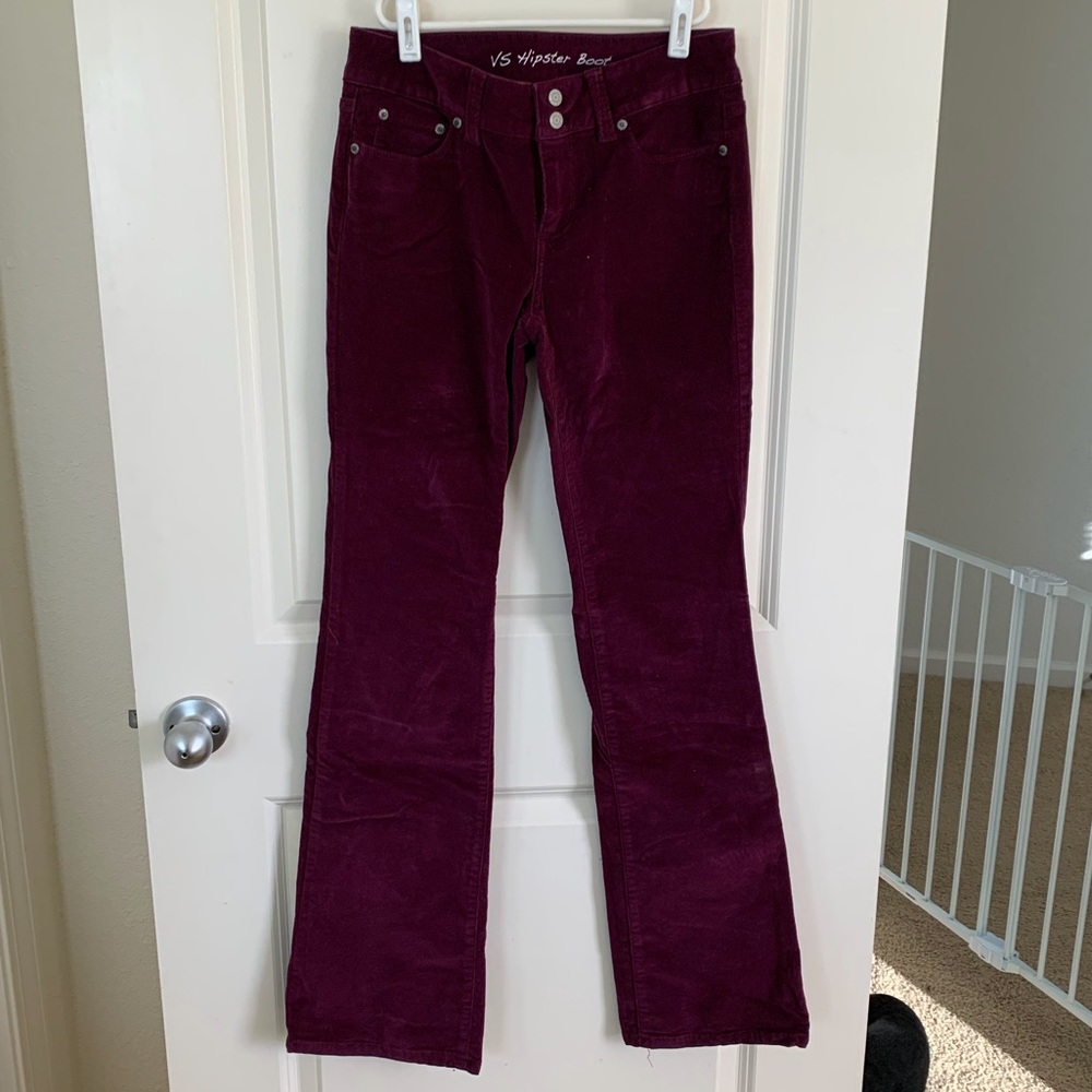 Cranberry Corduroy Pants